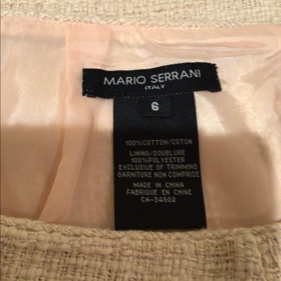 NWT peach /white jacket/skirt suit - Picture 6 of 8